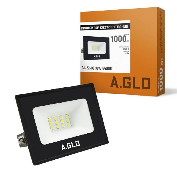 Прожектор світлодіодний A.GLO GL-22-10 10W 6400K 000058902