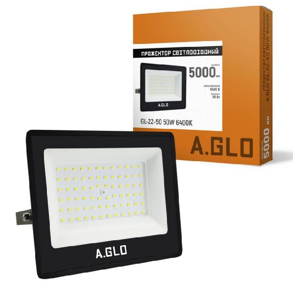 Прожектор светодиодный A.GLO GL-22-50 50W 6400K 000058905