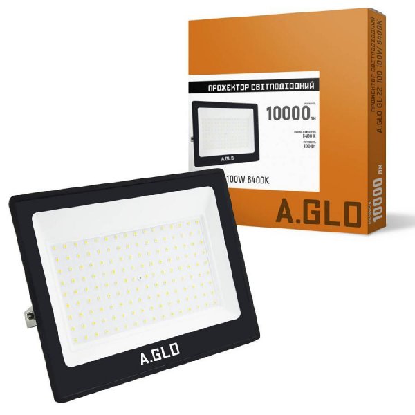 Прожектор светодиодный A.GLO GL-22-100 100W 6400K 000058906