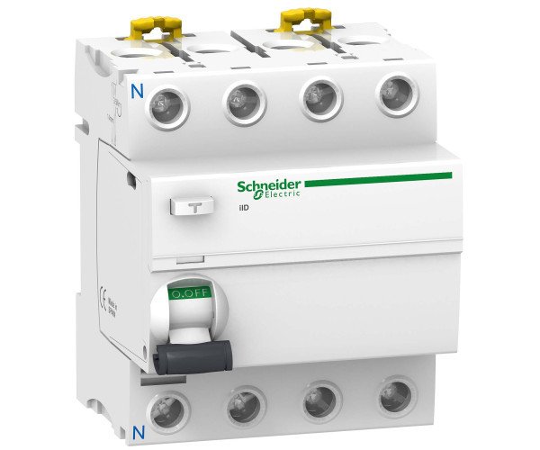 A9R11491 Устройство дифференциального тока (УЗО) iID 4P 100А 30мА AC 10кА Schneider