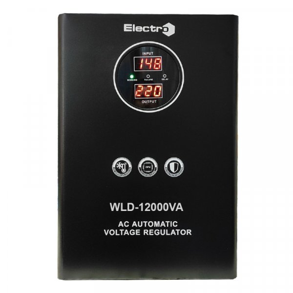 Стабілізатор напруги релейний WLD-12000, 12кВА, навісний / напольний ElectrO