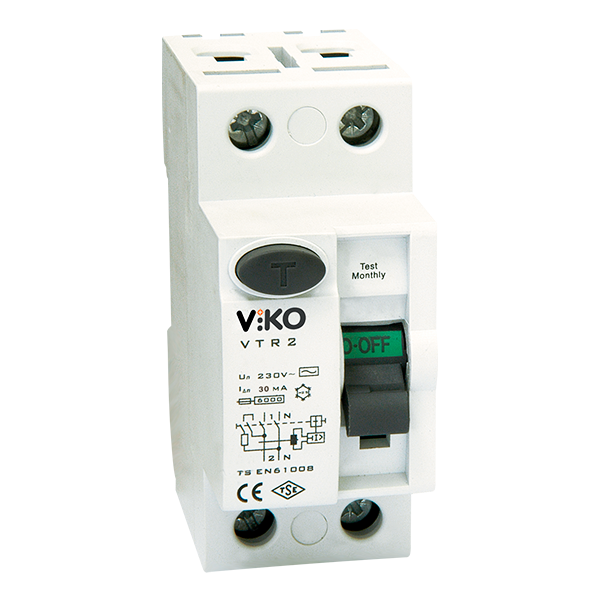 ПЗВ 2Р (двополюсне) 32А 30мА 230V АС VTR2-3230 VIKO