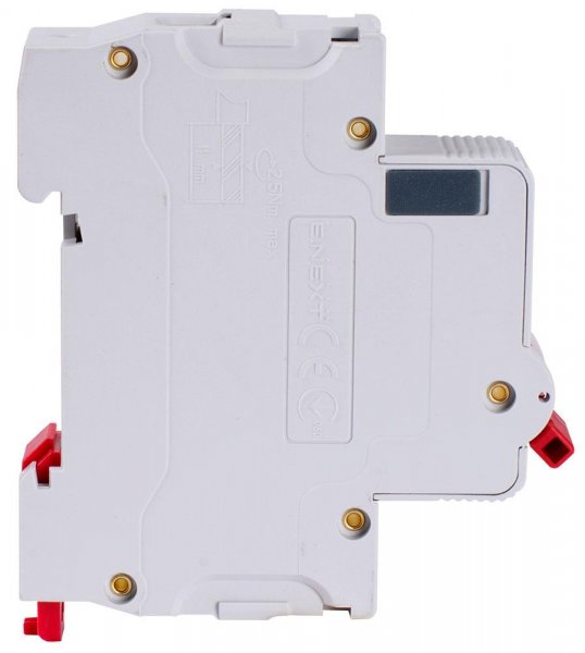 S026106 Модульный автоматический выключатель e.mcb.stand.60.1.D6, 1р, 6А, D, 6кА