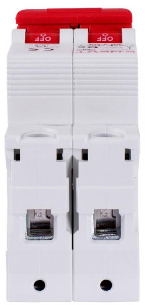 S026124 Модульний автоматичний вимикач e.mcb.stand.60.2.D10, 2р, 10А, D, 6кА
