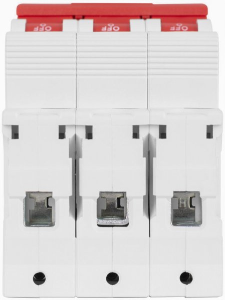 S002127 Модульный автоматический выключатель e.mcb.stand.60.3.C4, 3р, 4А, C, 6кА