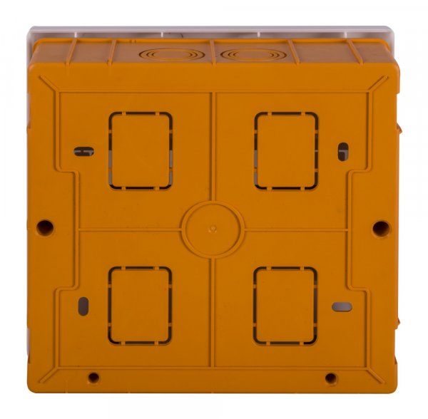 S029101 Корпус пластиковый 8-модульный e.plbox.stand.w.08k, встроенный