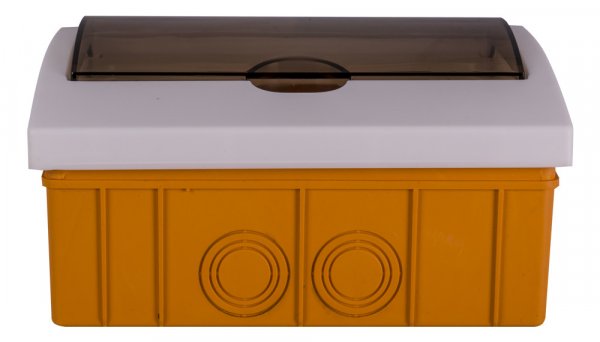 S029101 Корпус пластиковый 8-модульный e.plbox.stand.w.08k, встроенный