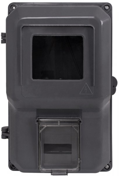 S0110001 Корпус пластиковый e.mbox.stand.plastic.n.f1 под однофазный счетчик, навесной, с комплектом метизов