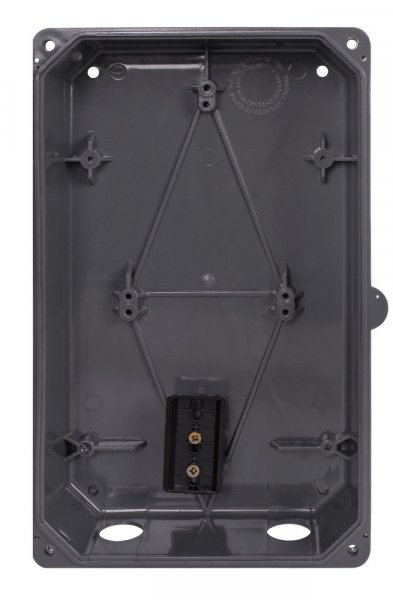 S0110001 Корпус пластиковый e.mbox.stand.plastic.n.f1 под однофазный счетчик, навесной, с комплектом метизов