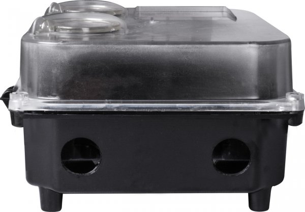 S0110004 Корпус пластиковий e.mbox.stand.plastic.n.f3.прозорий, під трифазний лічильник, навісний, з комплектом метизів