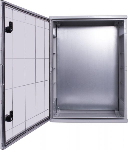 CP5016 Корпус ударопрочный из АБС-пластика e.plbox.500.700.245.tr, 500х700х245мм, IP65 с прозрачной дверцей