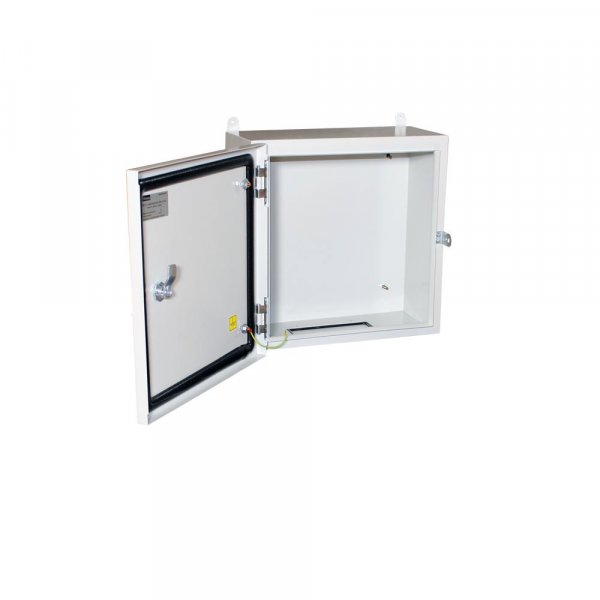Бокс монтажний навісний BW t=1,2-(400х500х100) IP65 У2 без панелі, металевий замок Билмакс