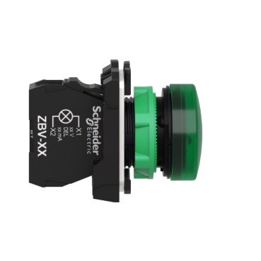 XB5AVB3 Лампа сигнальная LED 22 мм зеленая 24В AC/DC Schneider Electric