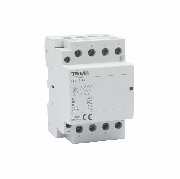 Модульний контактор LCH8-63 63A 4P 4NO TOSUNLux