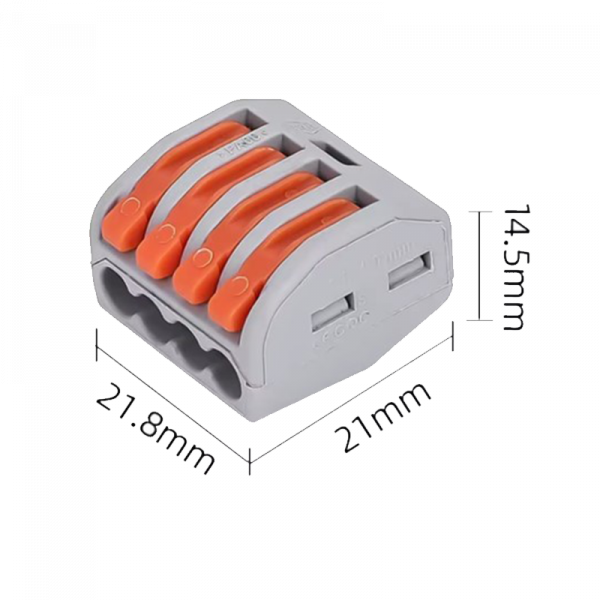 Клема PCT-214 універсальна 32А 400В TOSUNLux
