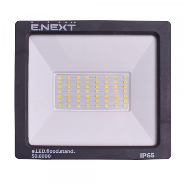 L0790004 Прожектор светодиодный e.LED.flood.stand.50.6000, 50Вт, 6000К E.NEXT