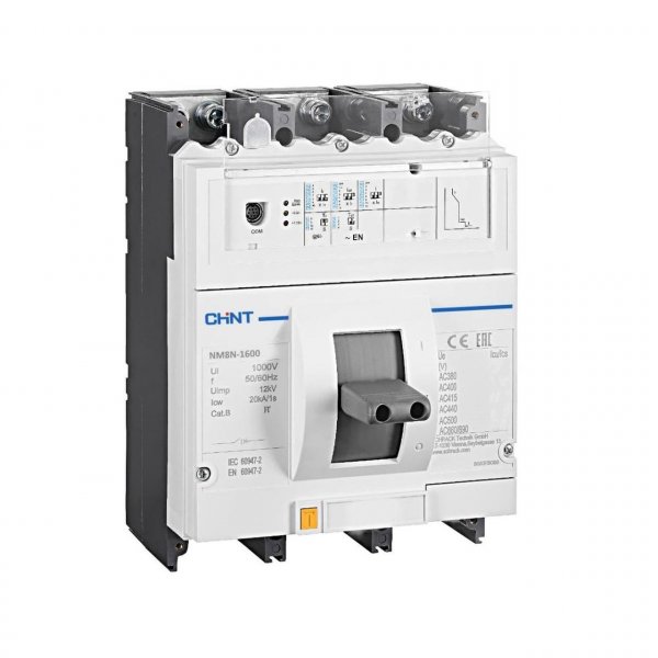263071 Автоматический выключатель NM8N-1600S TM 1000А 3P 50кА Chint