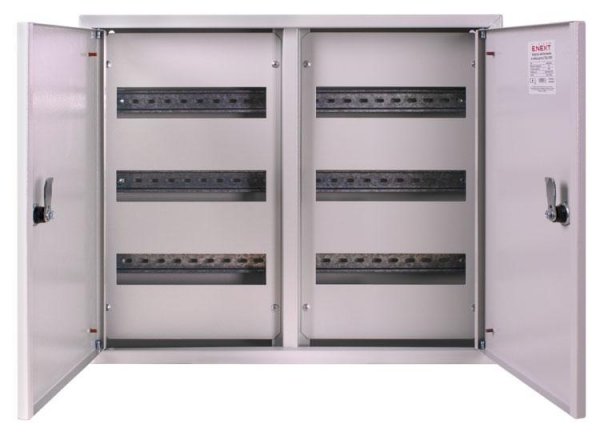P0100207 Корпус металлический e.mbox.pro.n.72 IP31 навесной на 72 модуля, E.NEXT