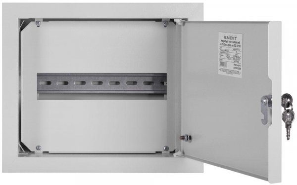 P0100208 Корпус металлический e.mbox.pro.w.12 IP31 встраиваемый на 12 модулей, E.NEXT