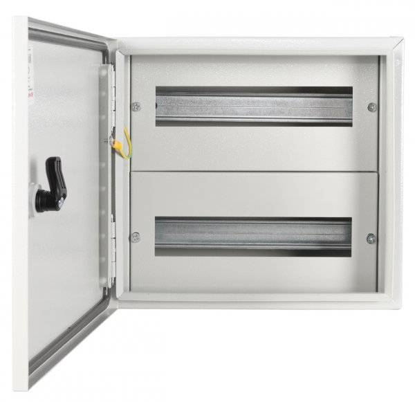CPR800 Металлический корпус e.mbox.industrial.n.24z IP41, навесной, на 24 модуля E.NEXT