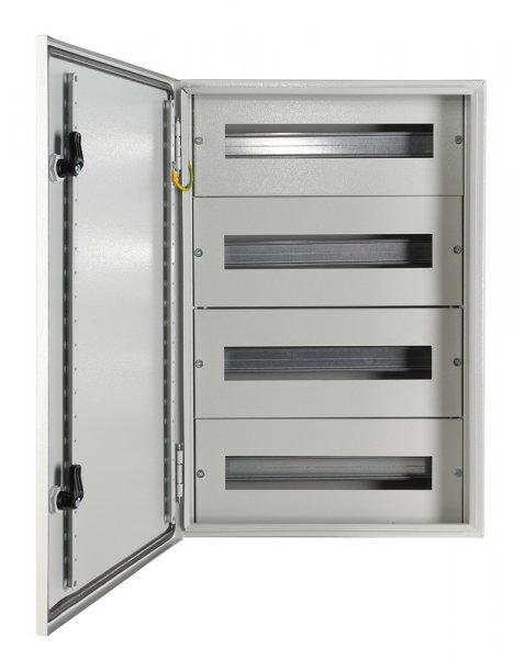 CPR803 Корпус металевий e.mbox.industrial.n.60z IP41, навісний, на 60 модулів E.NEXT