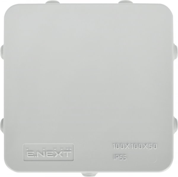 p016103 Коробка распределительная 100х100х50 IP55 E.NEXT