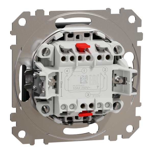 SDD114107 Перемикач перехресний чорний Sedna Design Schneider Electric