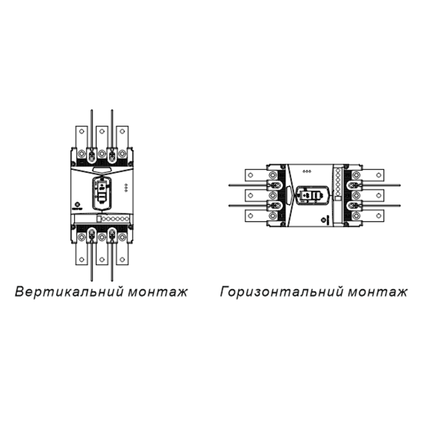 Автоматичний вимикач TSM4Е-250M 3Р 250А (100-250) Ics 25kA / Icu 35kA з електронним розчіплювачем TOSUNLux