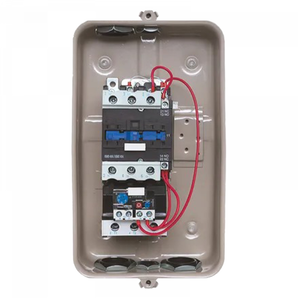 Магнітний пускач TSE1-D65 65А котушка AC380-400V в корпусі з реле (48A-65A) IP54 TOSUNLux