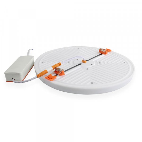 Светильник точечный врезной Евросвет 36Вт круг LED-R-220-36 6400К без рамки 000058316