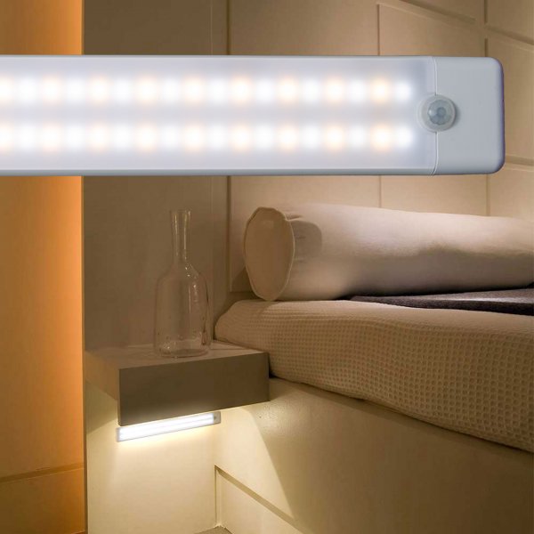 Светильник аккумуляторный Евросвет Movo-L1 линейный с датч. движения 000059887
