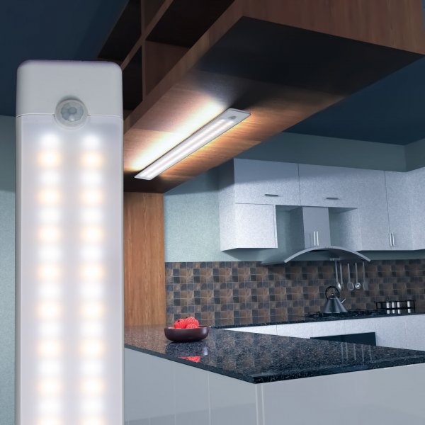 Светильник аккумуляторный Евросвет Movo-L1 линейный с датч. движения 000059887
