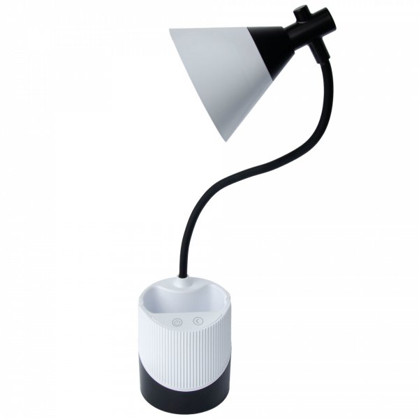 Настольная LED лампа аккумуляторная Ridy-С4-PWR 4Вт бело-черная 000059889