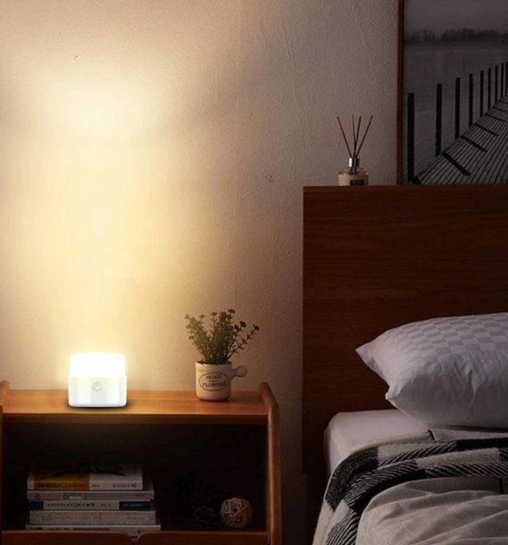 EUROLAMP Светодиодный светильник-ночник с аккумулятором 2W белый (100) NL-2W(white)