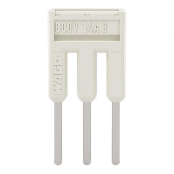 Вставная Push-in TYPE перемычка Wago 2000-403 (серая)