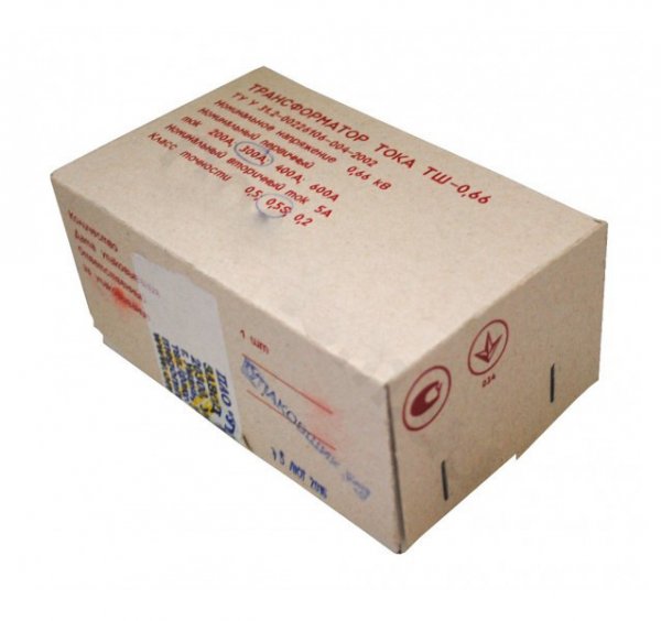 Трансформатор тока ТШ-0,66A 400/5 (класс 0,5S) без шины c 16-ти летним межповерочным интервалом