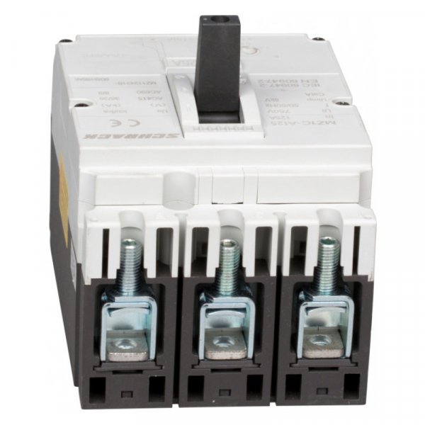 Выключатель в литом корпусе типа A , 3P, 36kA , 125A Schrack MZ112431B