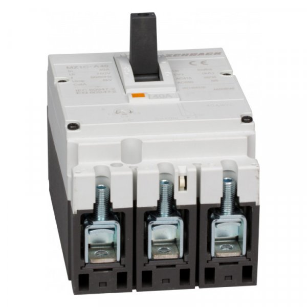 Вимикач у литому корпусі типу A , 3P, 36kA , 40A Schrack MZ140431B