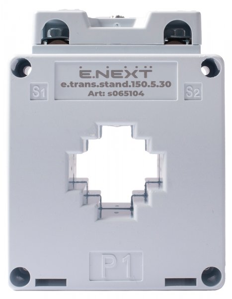 Трансформатор тока измерительный e.trans.stand.150.5.30, 150/5 А, класс 0,5, габарит 30 s065104