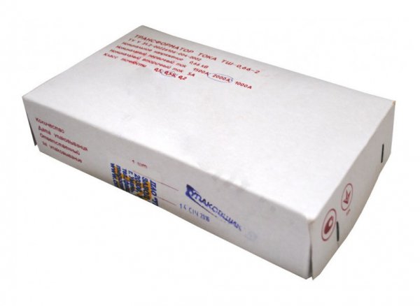 Трансформатор тока ТШ-0,66-2 1500/5 (класс 0,5S) без шины