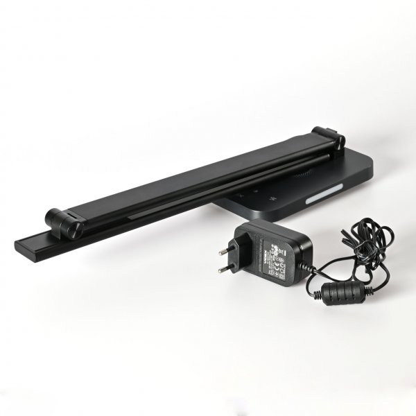 LED лампа настiльна з бездротовою зарядкою VIDEX VL-TF17B 18W 1800-6500K