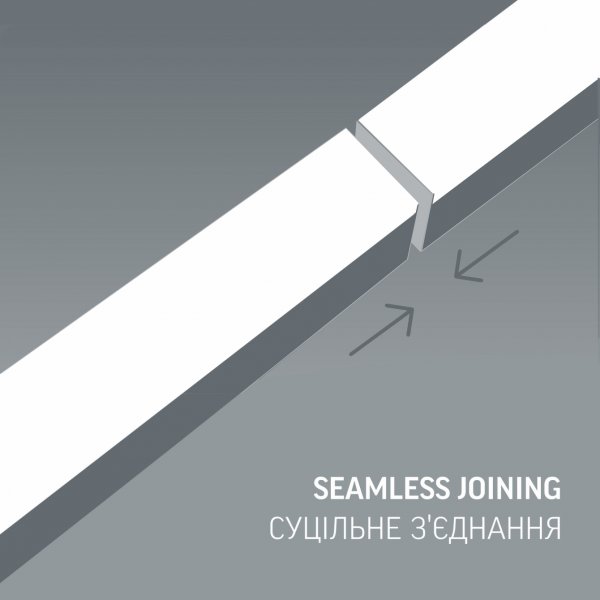 LED светильник линейный VIDEX BN03 50W 1.2М 5000K 220V Black