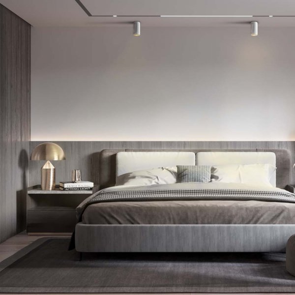 Светильник VIDEX под лампу GU10 SPF02A накладной белая призма