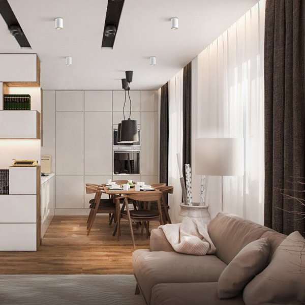 Светильник VIDEX под лампу GU10 SPF04A накладной белый + белая прямая линия