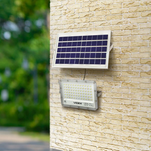 LED прожектор автономный VIDEX 1000LM 5000K 3.2V