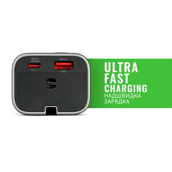 Пауэрбанк 20000mAh VIDEX VPB-366 165W PD100W +Display