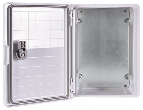 CP5001 Корпус ударопрочный из АБС-пластика e.plbox.210.280.130.blank, 210х280х130мм, IP65