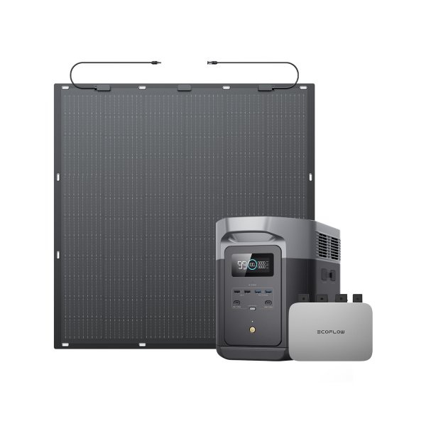 Комплект гибких солнечных панелей EcoFlow 2x200 Вт.