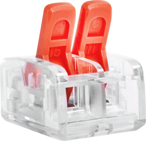 Клемна колодка e.lc.pro.wa.pl.2 з натискним важелем p0660301 E.NEXT