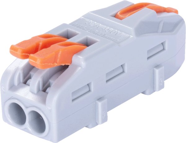 Клемна колодка з'єднувальна e.lc.pro.aw.uni.pl.1-2 з натискним важелем універсальна p0660012 E.NEXT